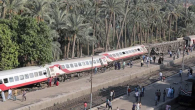 التحفظ على سجلات التحكم واستدعاء مسؤولين قرارات النيابة في حاد-ث تصادم قطاري العياط